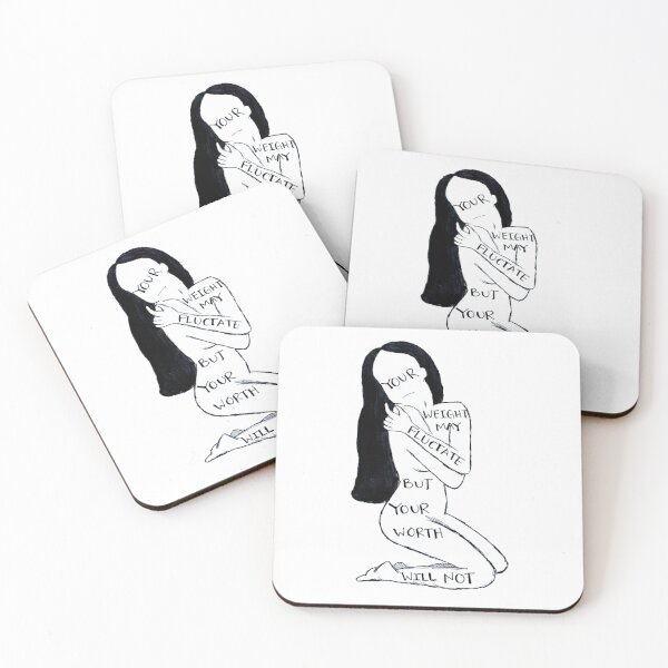 Item preview, Your Weight May Fluctuate but Your Worth Will Not designed and sold by ThoughtJumble.