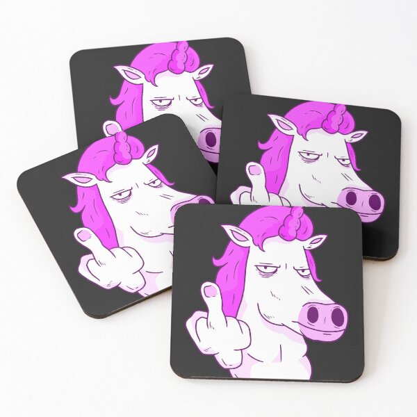 Item preview, Unicorn bear witness to the middle finger designed and sold by Jannisdesign.