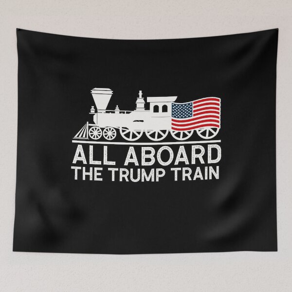 Item preview, All Aboard The Trump Train 2020 designed and sold by letsgoh.