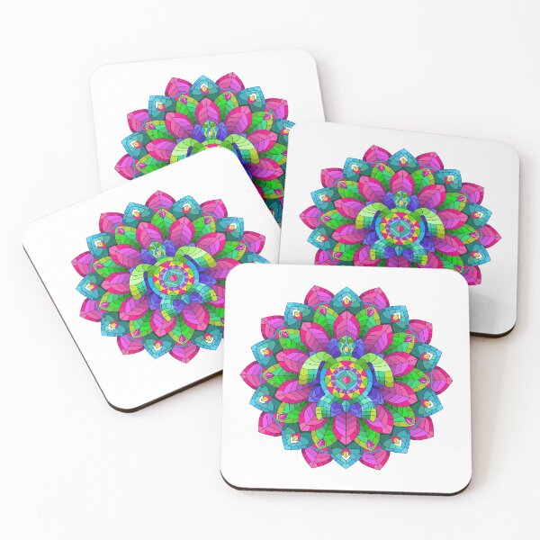 Item preview, Organic turtle health mandalas designed and sold by STIKI SHOP.