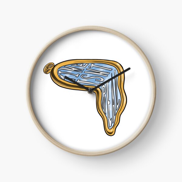 Item preview, Time Isn't Real Surrealist Clock designed and sold by pbportfolio.