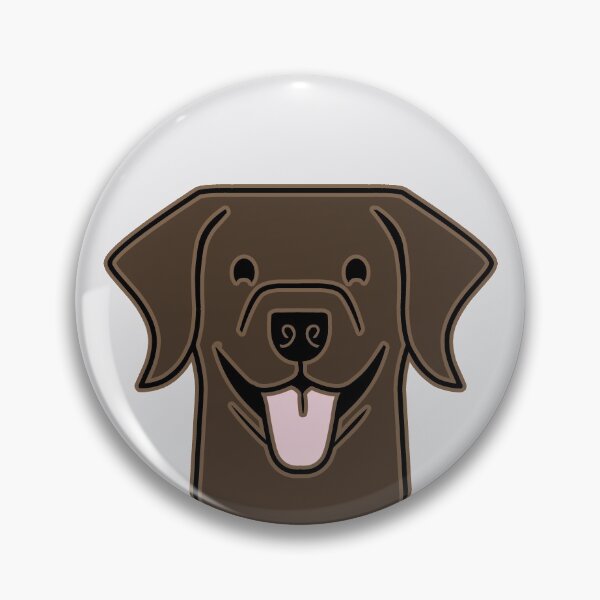 Item preview, Happy Labrador - Chocolate Lab - Lab mom - Chocolate Lab gifts - Brown Lab designed and sold by smooshfaceutd.