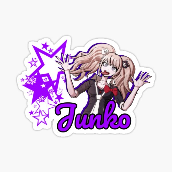 Cute Junko Enoshima Danganronpa Sticker For Sale By Dreamerscoma