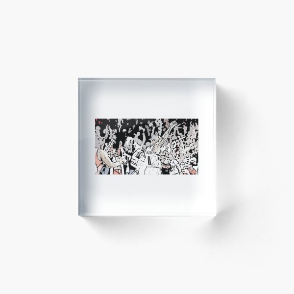 Damian Lillard Waves Goodbye to the Oklahoma City Thunder Acrylic Block