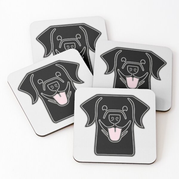 Item preview, Happy Labrador - Black Labrador Retriever - Lab mom - Black Lab gifts - Black Lab designed and sold by smooshfaceutd.
