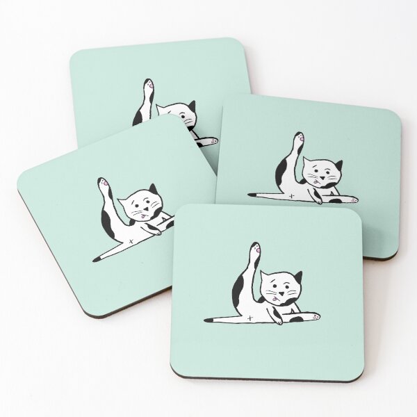 Item preview, Cat Licking Butt designed and sold by mgir-art.