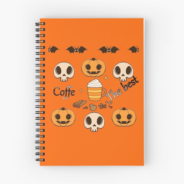 Item preview, Pumpkin + Coffe : Cute halloween gift for coffe lover, kid siblings designed and sold by FunnyDio.