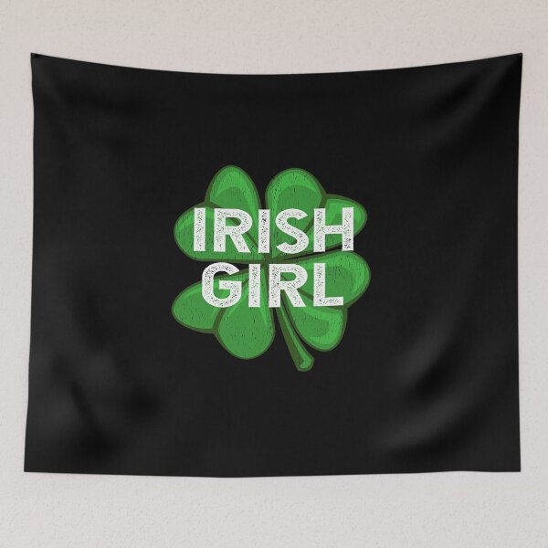 Item preview,  Irish Girl Shirt Funny Vintage St Patricks Day Shamrock Gift designed and sold by PrintOfi.