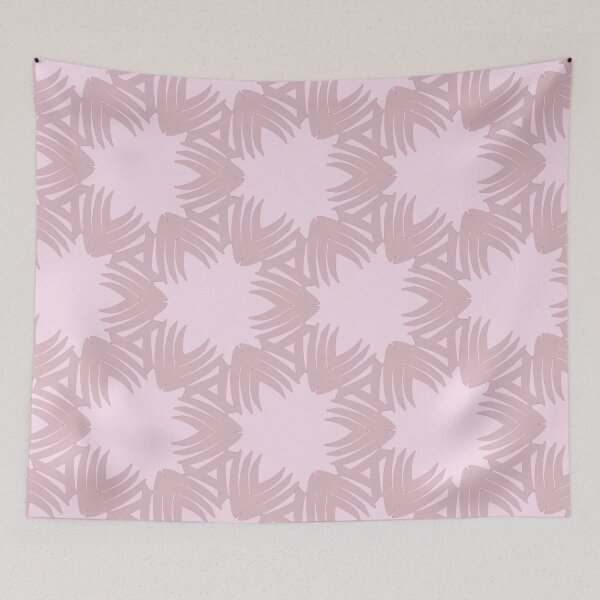 Item preview, Shades of pink with an abstract floral pattern designed and sold by PetaJaneHome.
