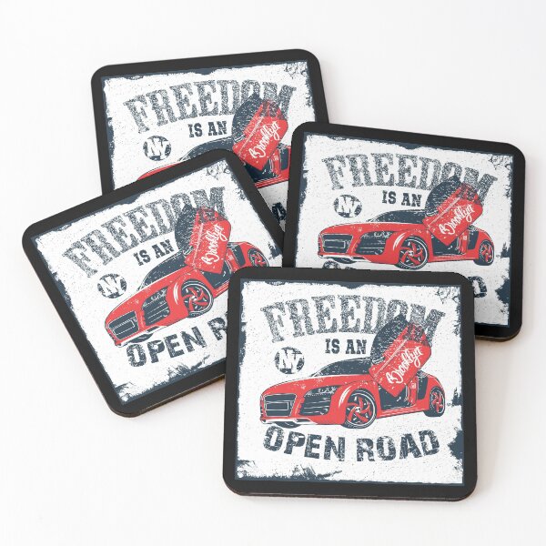 Item preview, Freedom is an Open Road designed and sold by MisterGooseShop.