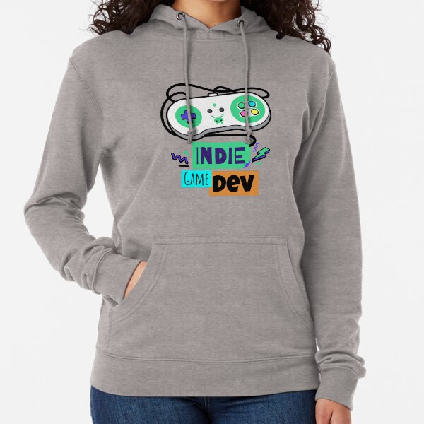 Indie Game Dev Retro Lightweight Hoodie