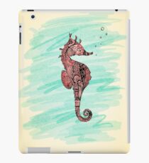 Vinilo o funda para iPad coral seahorse