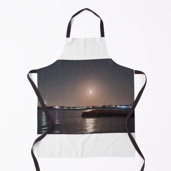 Item preview, Peaceful night view of fishing village in jeju island of south korea. designed and sold by human8891.