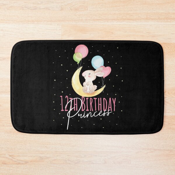 Item preview, 12th Birthday Princess Girl 12 Years Old Rabbit Lover B-Day design designed and sold by Grabitees.