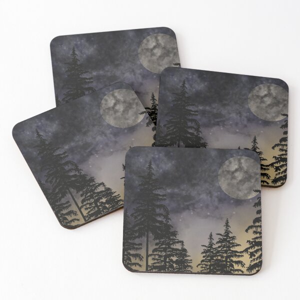 Item preview, Moonlit Pines designed and sold by JAMMCREATIONS.