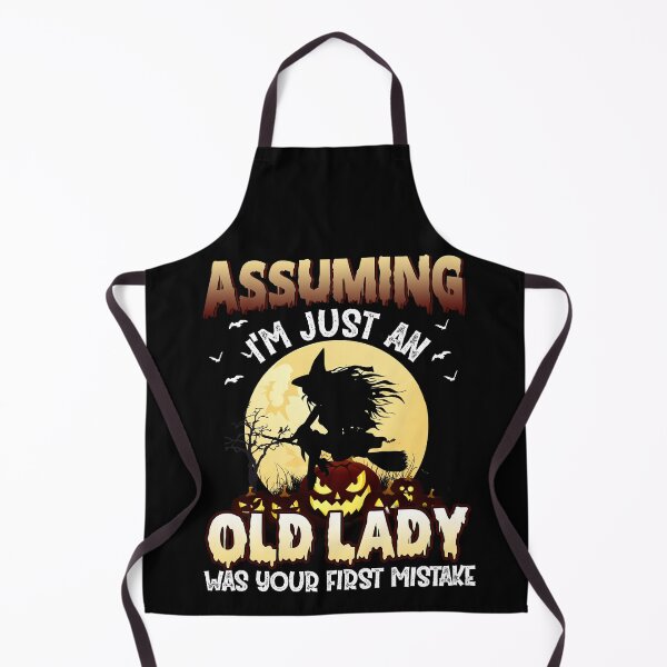 Item preview, Assuming I'm Just An Old Lady Funny Halloween Witch Gifts designed and sold by Simeon Dorelus.