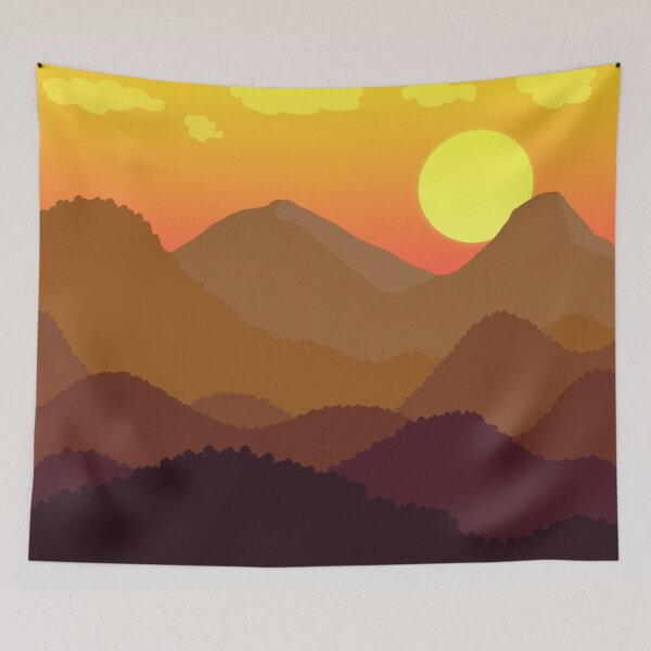 Item preview, Mountain Sunset designed and sold by mbarimo7.