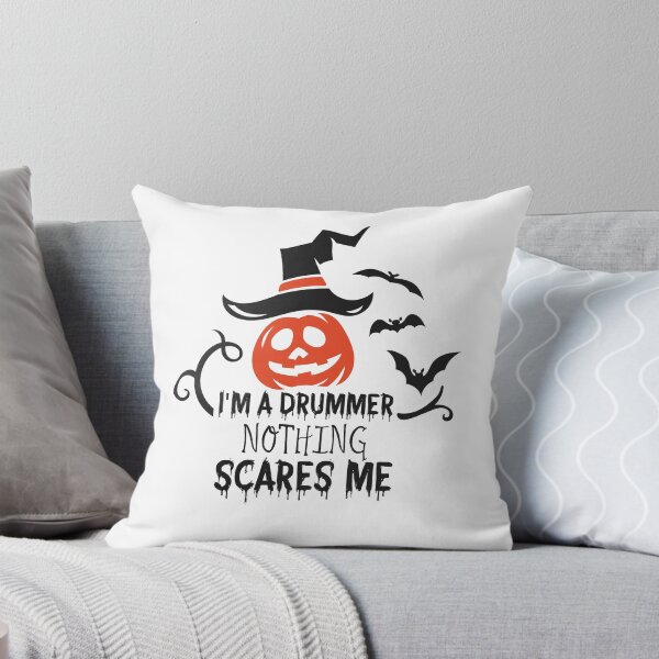 Item preview, I'm A Drummer Nothing Scares Me - Funny Drum Player Musician Halloween designed and sold by UMED :).
