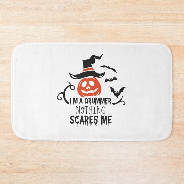 Item preview, I'm A Drummer Nothing Scares Me - Funny Drum Player Musician Halloween designed and sold by UMED :).