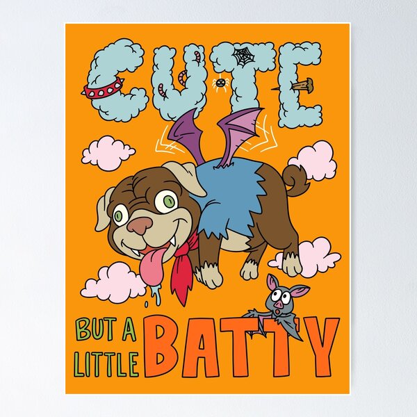 Item preview, Halloween Vampires – Cute but a Little Batty designed and sold by Konnectd.