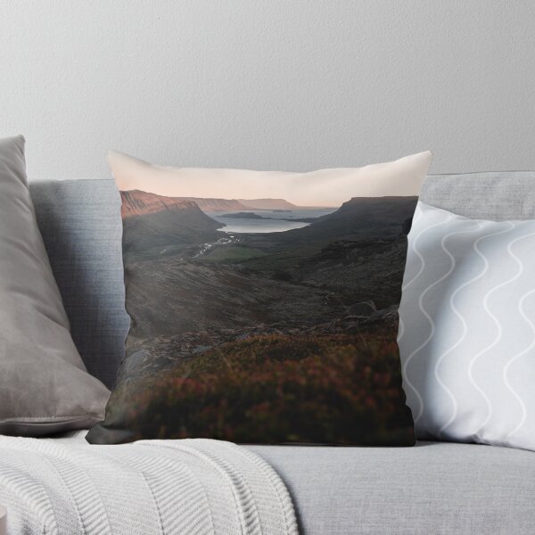 Item preview, Fjord During Midnight Sunset in Iceland designed and sold by Danny Wanders.