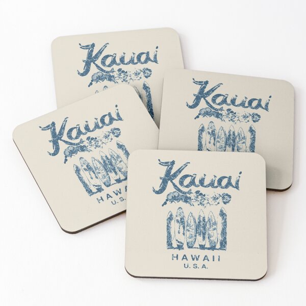 Artikelvorschau, Kauai Hawaii Vintages hawaiianisches Retro-Surfen entworfen und verkauft von IronEcho.