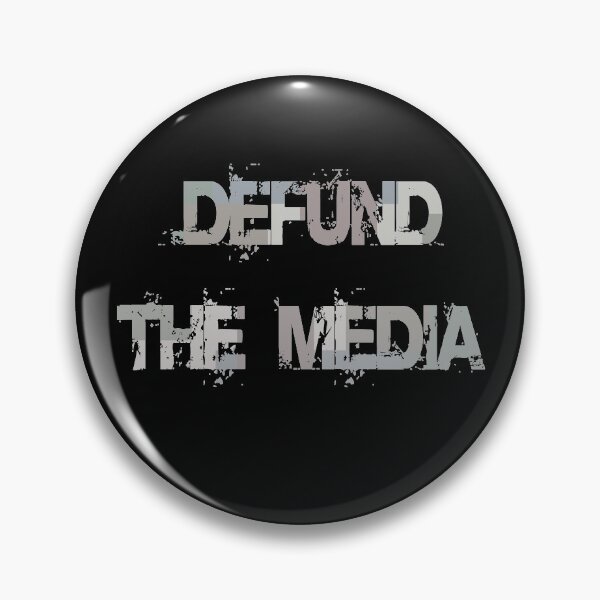 Item preview, Defund The Media Political Protest T-Shirt designed and sold by FunkyDragon.
