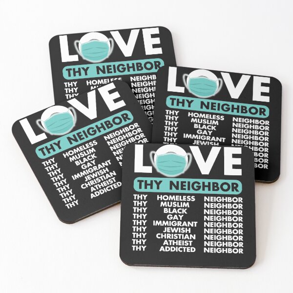 Item preview, Love Thy Neighbor - Equality Birthright Liberal Protest  designed and sold by Simeon	 Dorelus.