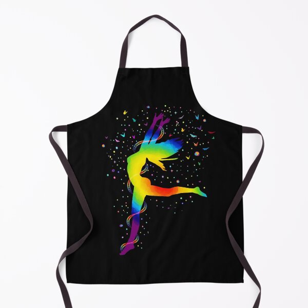 Item preview, Dancing Woman Chakras - Black BG designed and sold by serenaking.