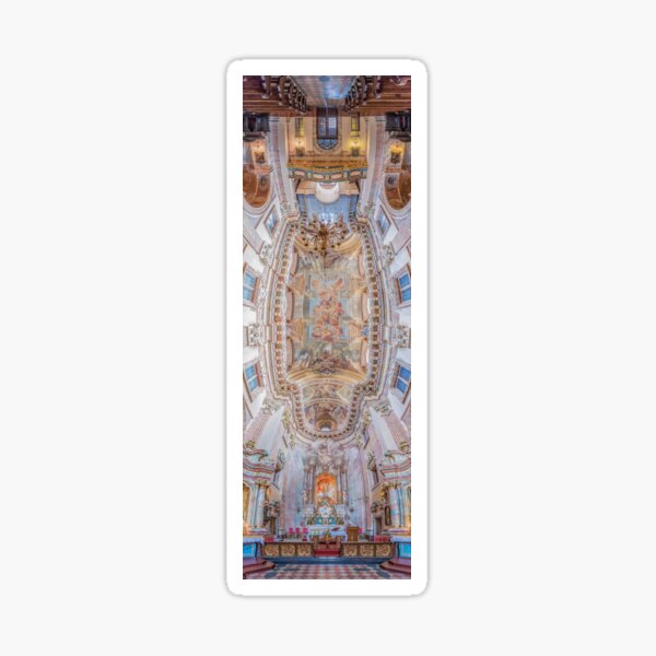 Vertical Churches - Church of the Transfiguration of Our Lord, Poland Sticker