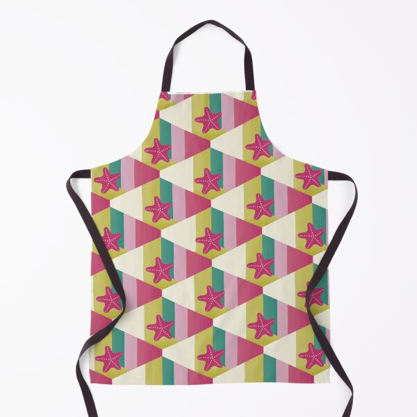 Item preview, Starfish On Geometric Pattern designed and sold by SharksOnShore.