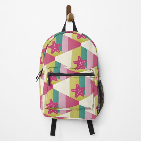 Item preview, Starfish On Geometric Pattern designed and sold by SharksOnShore.