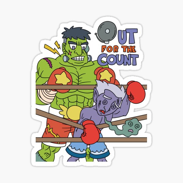 Halloween Vampires – Out for the Count Sticker