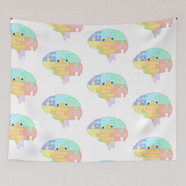 Item preview, School Psychologist Brain designed and sold by EvyStickersx.