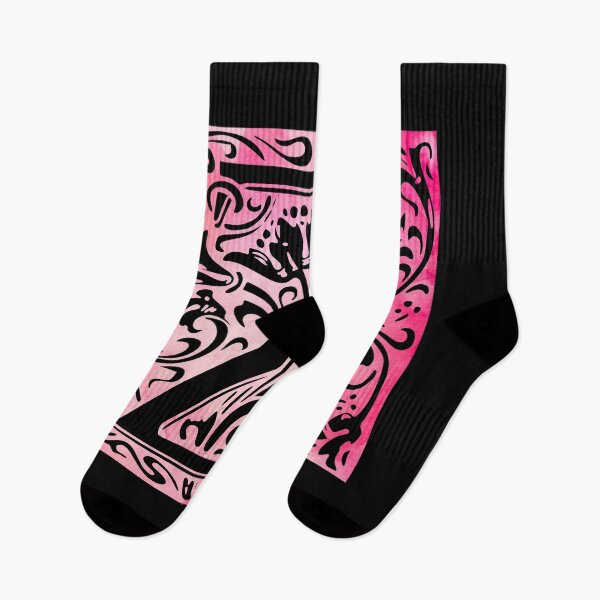 Item preview, The Letter Z Pink Watercolor designed and sold by yacine12353.