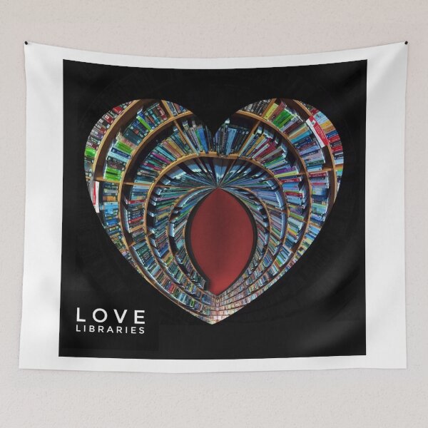 Item preview, Love Libraries - heart designed and sold by jonfun1.