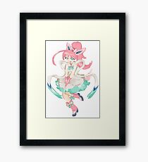 Sylveon - Gijinka Framed Print