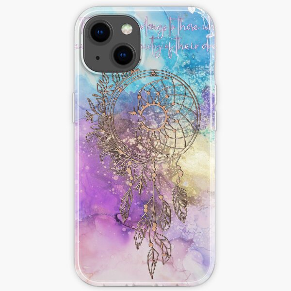 Future belongs to the beauty of your dreams iPhone Soft Case