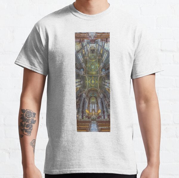 Vertical Churches - La Basilique Notre Dame de Fourviere, France Classic T-Shirt