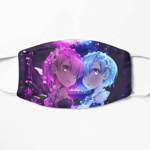 Rem And Ram Flat Mask