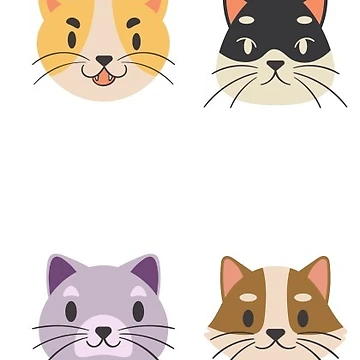 Artwork thumbnail, Cat Pattern by DomGDesign