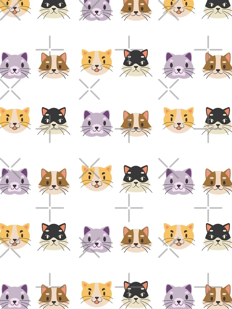 Thumbnail 4 of 4, iPhone Case, Cat Pattern designed and sold by DomGDesign.
