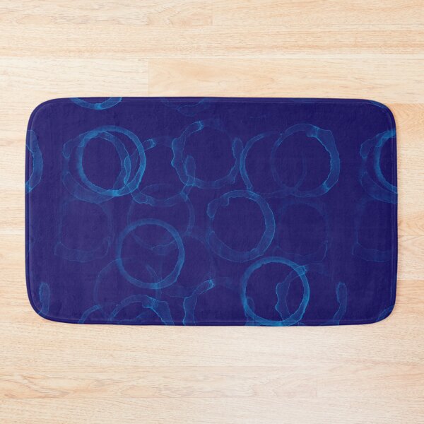 Item preview, Water Rings in Blue Abstract designed and sold by Darcy777.
