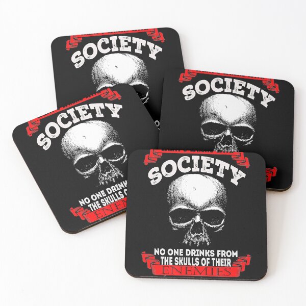Item preview, Wrong Society - Drink From The Skull Of Your Enemies designed and sold by JonesErin.