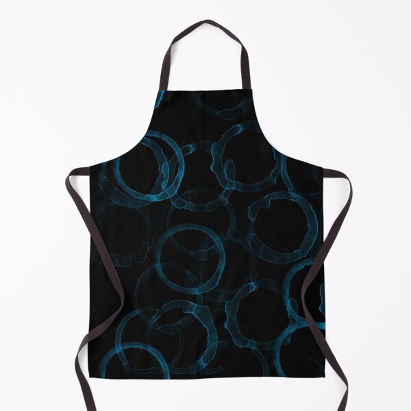 Item preview, Water Rings in Blue and Black Abstract designed and sold by Darcy777.