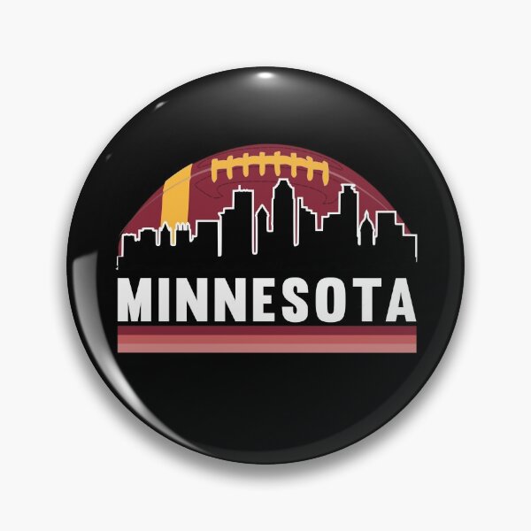 Item preview,  Vintage Retro Minnesota Football Skyline designed and sold by ArtistThara.