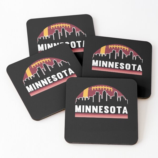 Item preview,  Vintage Retro Minnesota Football Skyline designed and sold by ArtistThara.