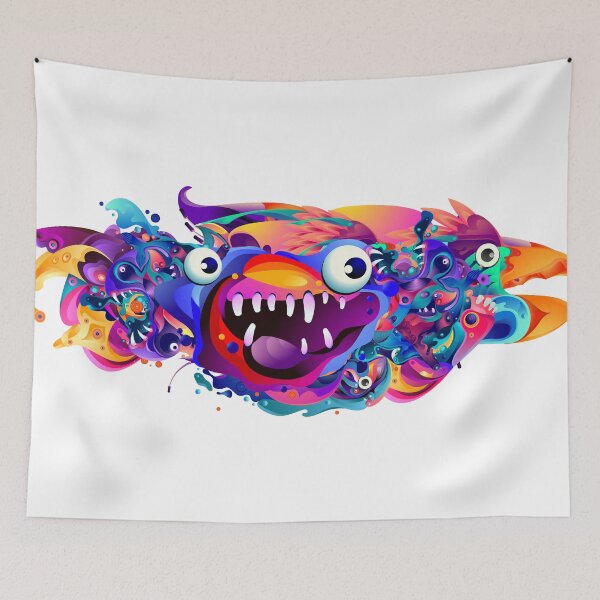 Item preview, Monsta 1 designed and sold by singpentinkhepi.