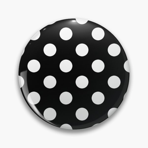 Item preview, White Polka Dots on Black Background designed and sold by Bumblefuzzies.