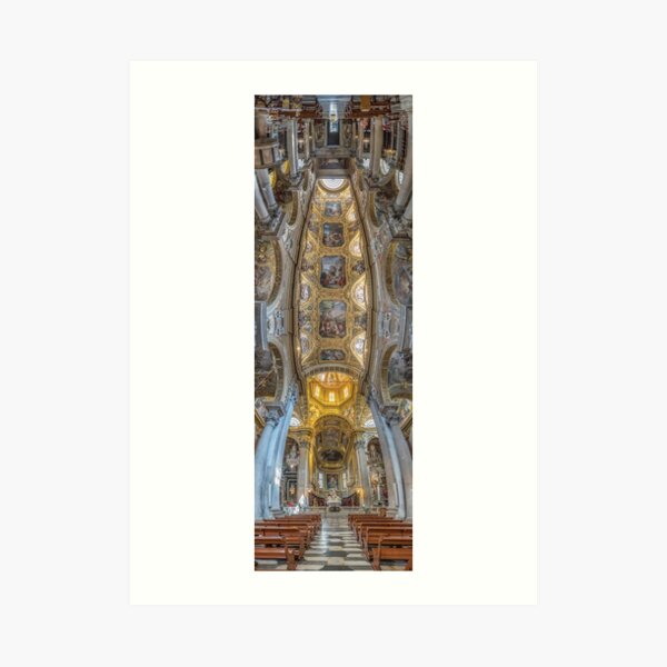 Santa Maria delle Vigne, Genoa, Italy Art Print